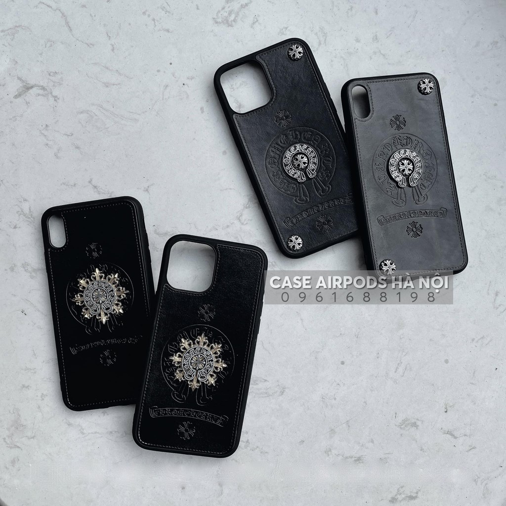 Ốp lưng da iPhone Chrome Hearts