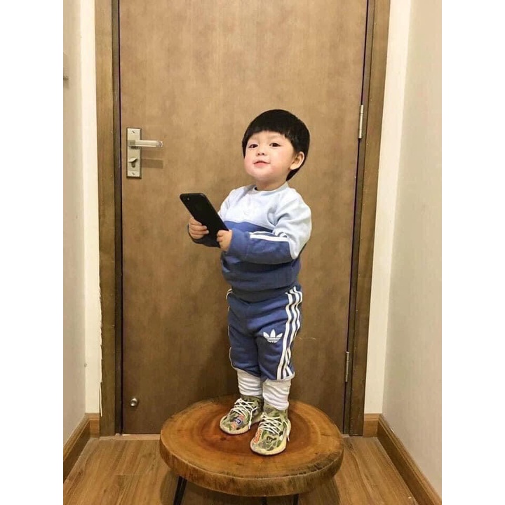 ⚡BÁN SỈ⚡Set bộ Nỉ phối bé gái DÁT form 8-24kg