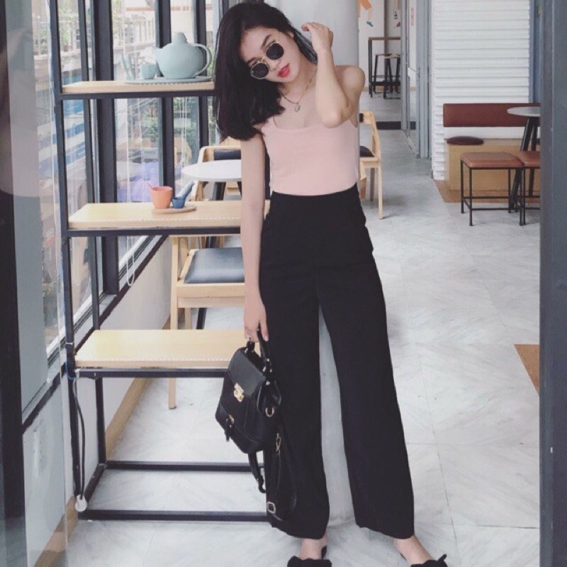 quần nữ ống suông 01