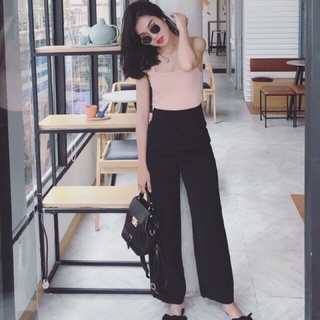 Quần nữ ống suông 01