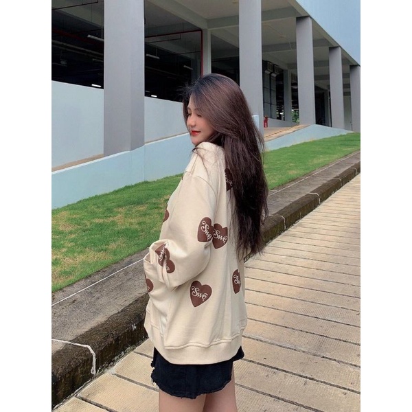 XPstore Áo khoác cardigan 2 túi SWE form rộng đẹp (Ảnh thật)
