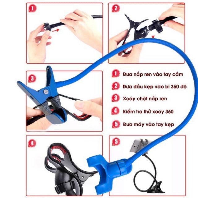 [Freeship giá sỉ] Kẹp điện thoại đuôi khỉ loại 1. | BigBuy360 - bigbuy360.vn