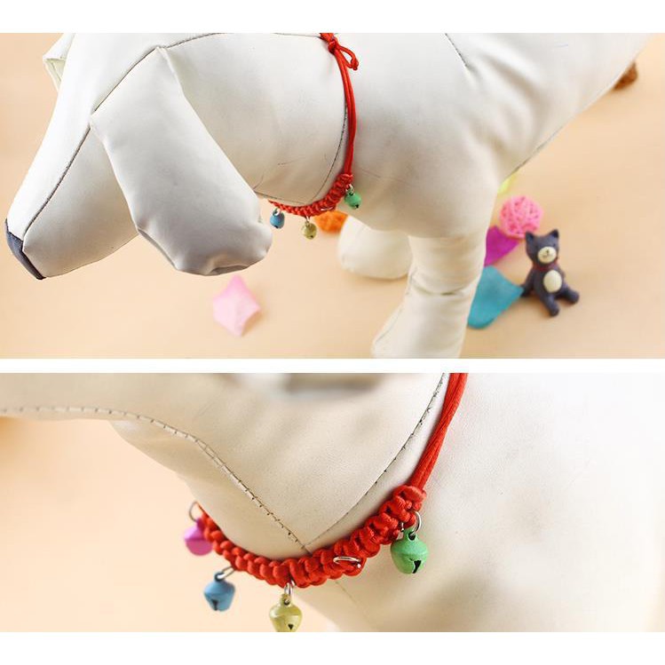 RẺ VÔ ĐỊCH - VÒNG CỔ NHIỀU CHUÔNG CHO CHÓ MÈO XINH - ZIPPOPETSHOP