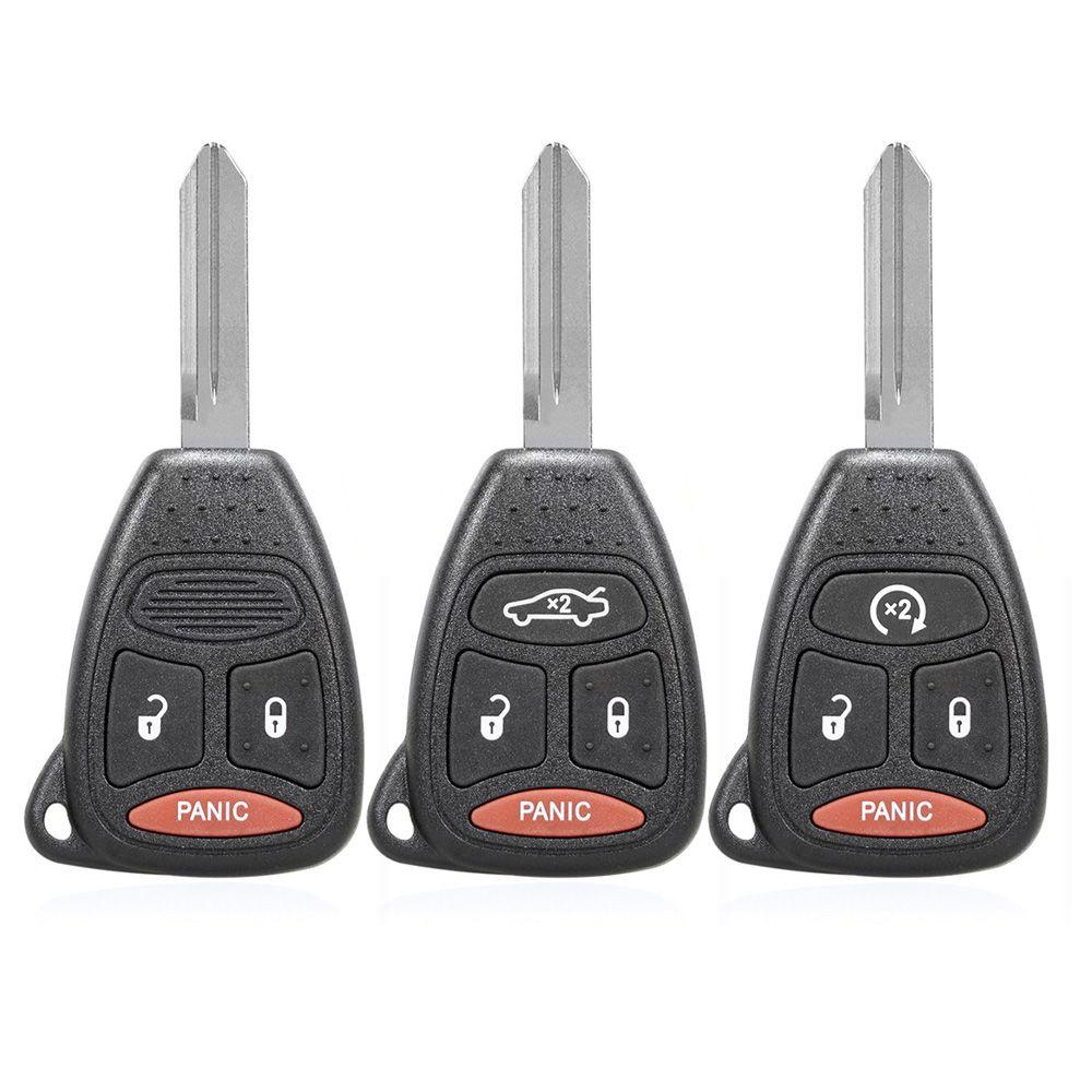 Chìa Khóa Điều Khiển Từ Xa 315MHz Không Chìa Khóa Cho Xe Hơi Dodge Chrysler Jeep