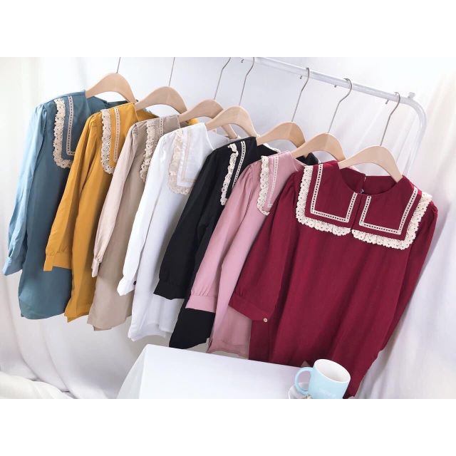 [Mã WA0909 giảm 12k đơn 50k] Áo sơ mi kiểu vạt vuông tay lỡ freeship | BigBuy360 - bigbuy360.vn