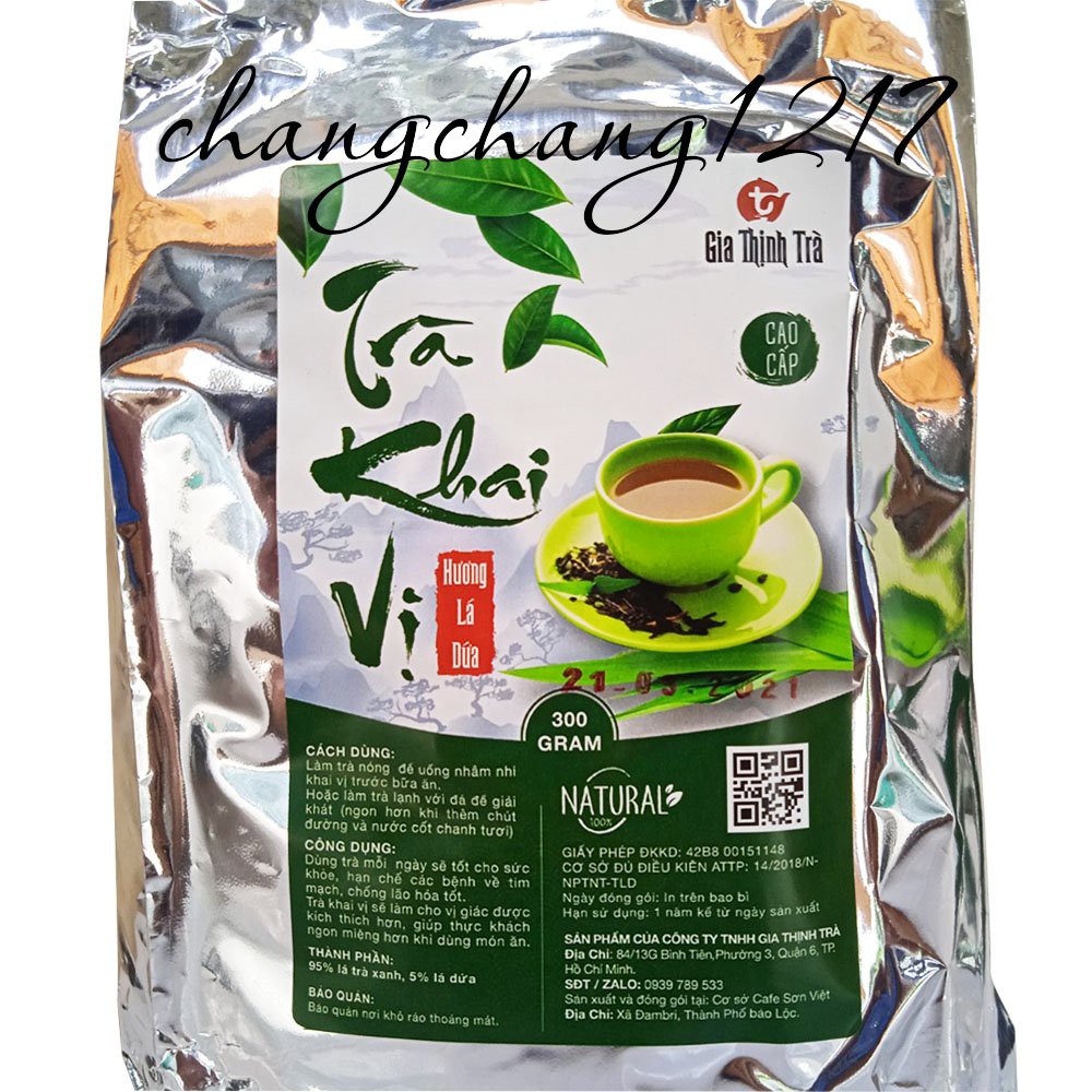 Trà Pha Trà Đá (Lài, Dứa) Gia Thịnh Trà Gói 300gr