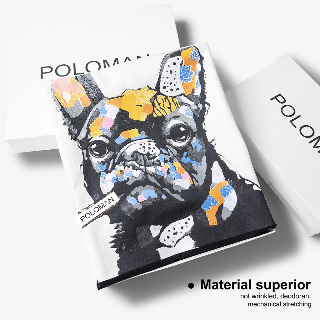 Áo thun Polo nam PUDO in hình CoolDog vải cá sấu Cotton xuất xịn,chuẩn form,trẻ trung- nặng động P16 - POLOMAN | BigBuy360 - bigbuy360.vn