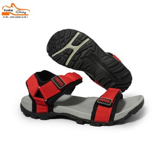 Size 34 43 dép nam nữ - giày sandal 2 quai đỏ