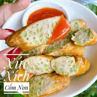 Xúc xích cốm non túi 500g