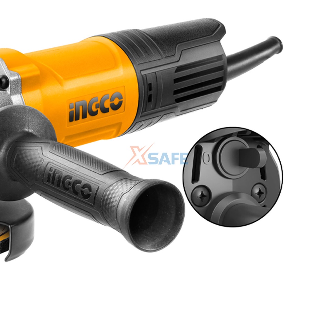 Máy mài góc INGCO AG240082 2400W cốt mài M14 nhựa cao cấp chống chịu nhiệt, va đập, sức ép rất tốt