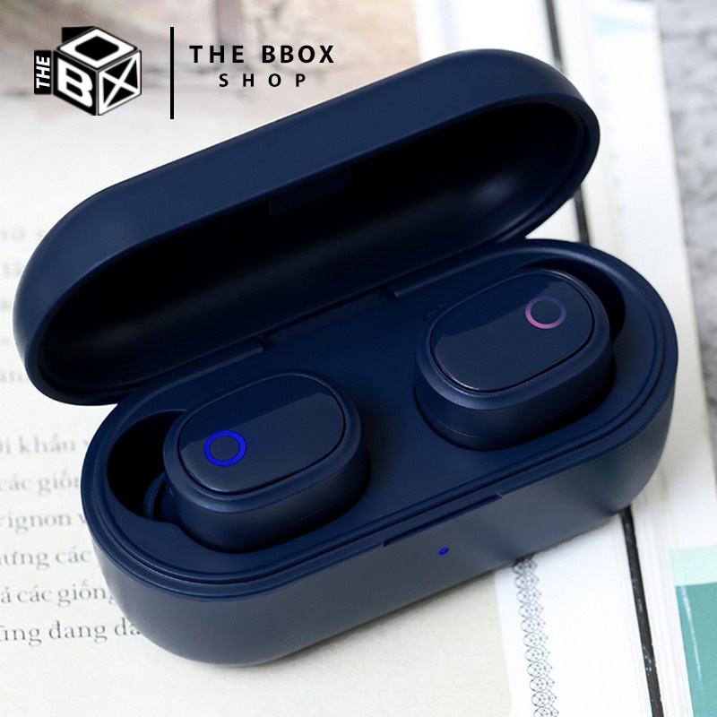 Tai nghe bluetooth 5.0 True Wireless Mozard TS13 sành điệu, màu đen cá tính