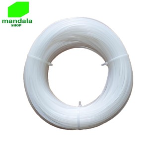 cước cắt cỏ 3ly, 3.5li, 4li, 5li tròn màu TRẮNG, màu ĐỎ, trọng lượng 1KG , Tổng kho cước miền bắc...
