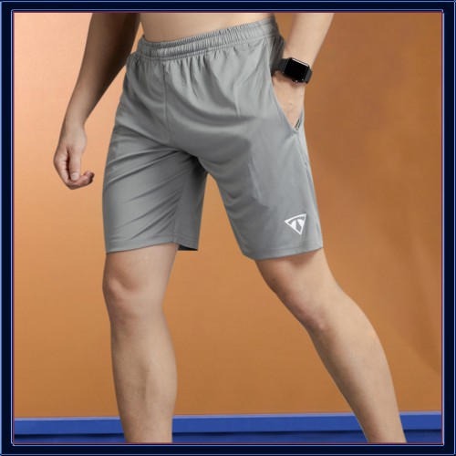 Quần Đùi/Short Thể Thao Nam Vải Thun Lạnh T-Simple (Xám) [NUTTY] quần tập gym cao cấp | BigBuy360 - bigbuy360.vn