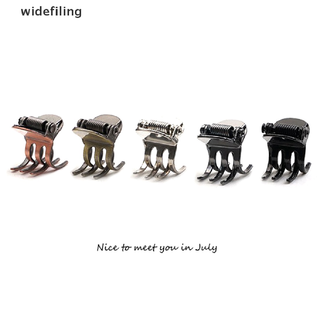 Set 2 Kẹp Tóc Càng Cua mini Bằng Đồng Cổ Điển
