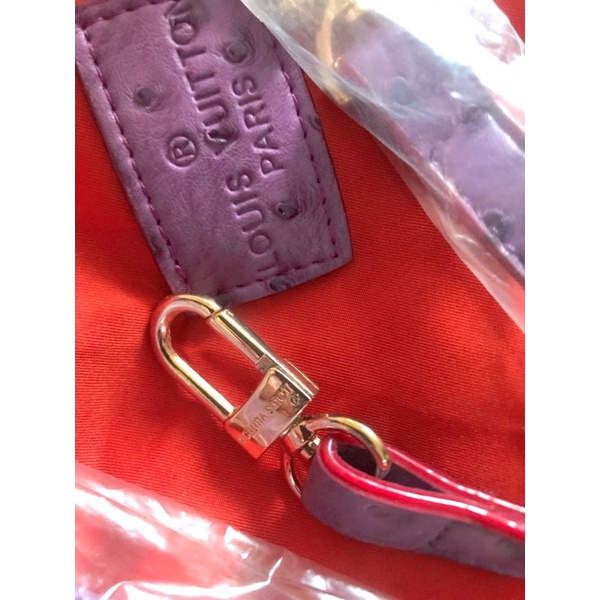 Túi tuyển lv đà điểu da toàn phần mới 100%