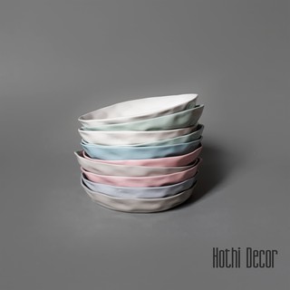Đĩa sứ méo vót nhọn sz ~18 cm