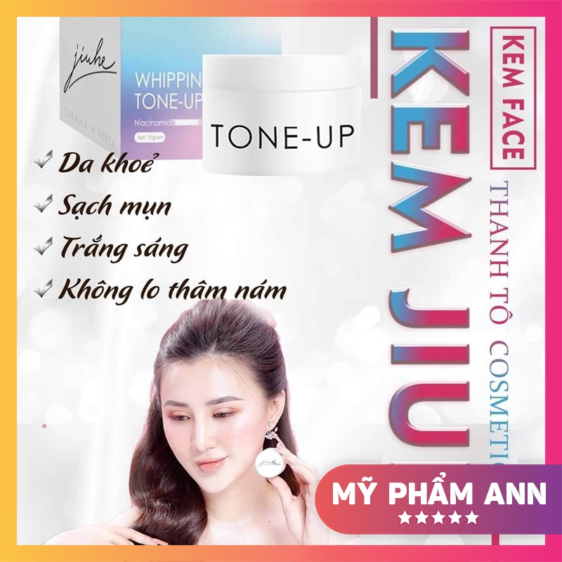 Kem Face Jiuhe Thanh Tô Tone Up White Cream Juihe