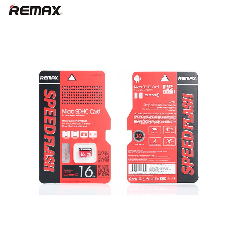 THẺ NHỚ REMAX 16Gb LOẠI Class