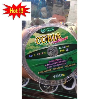 Dây câu cá COBIA PE Power Braid