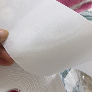 Mếch vải may rèm bản 10cm (4k/m)
