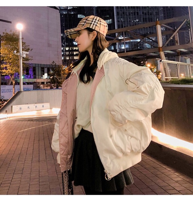 Áo khoác phao ulzzang 2in1 chất cực đẹp, cực dày | BigBuy360 - bigbuy360.vn