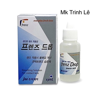 Nước nhỏ mắt Frenz Drop 13ml dùng cho lens , kính áp tròng, nước mắt nhân tạo