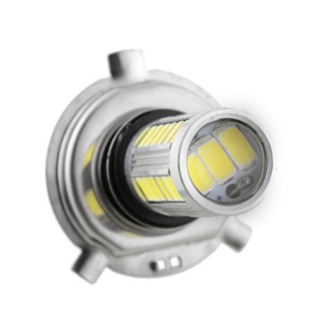 Led gầm bóng Đèn Pha Ban Ngày Chống Sương Mù H4 H7 HB3 9005 HB4 9006 33smd Cho Xe Hơi ô tô Toyota Hyundai Honda trắng