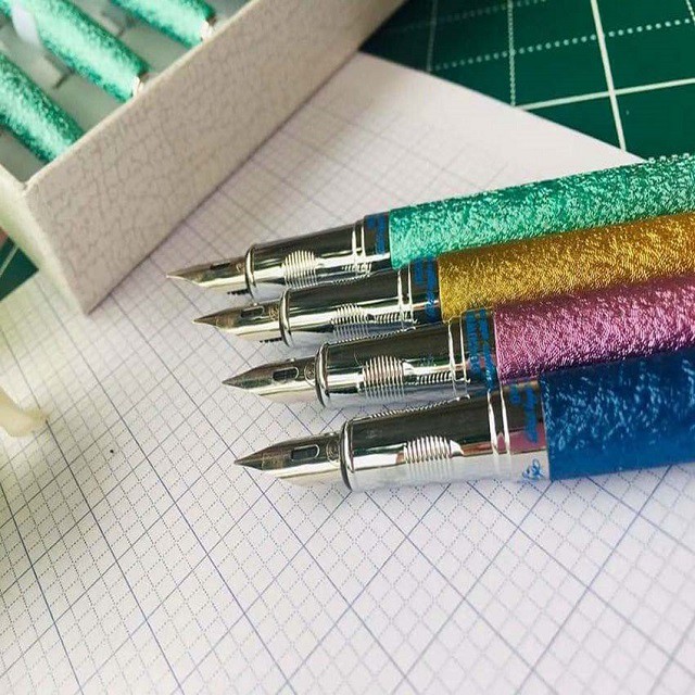 [Có quà tặng] Bút máy luyện viết chữ đẹp ngòi lá tre tự tạo nét thanh đậm Caligraphy 005-Caliminmax-viết máy,bút mực