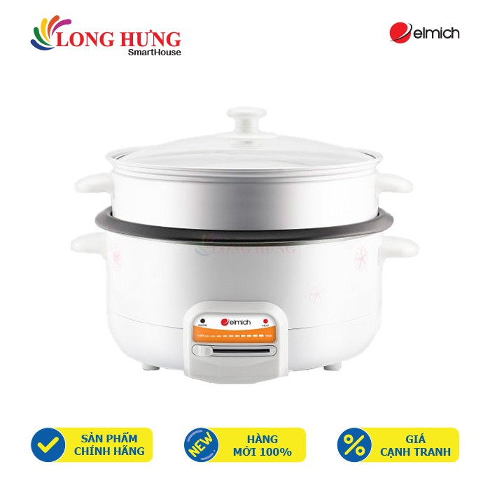 Nồi lẩu điện đa năng Elmich EPE-3566 - Hàng chính hãng