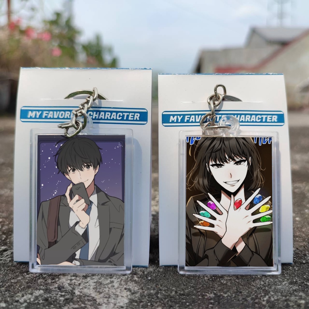 Manhwa Móc Khóa Hình Đầu Đọc Omniscient Reader 'S Viewpoint - Kim Dokja - Yoo Sangah - Yoo Joonghyuk - Lee Hyunsung - Ganci Anime