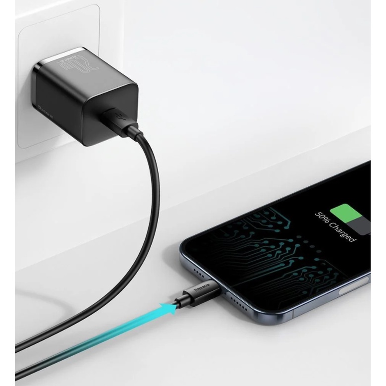 Củ sạc nhanh Baseus PD 20W CCSUP dùng cho iPhone X / XR / XS Max / 11 / 12 PRO MAX HÀNG CHÍNH HÃNG