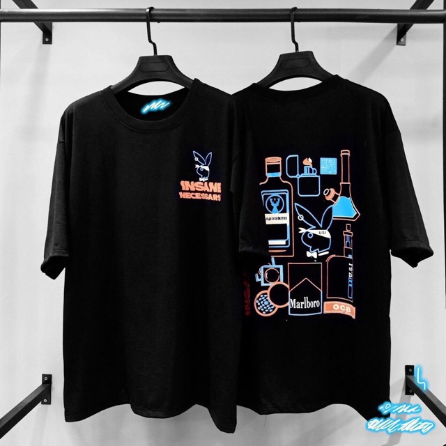 [ PINK ] Áo thun tay lỡ form rộng INSANE NECES Unisex | BigBuy360 - bigbuy360.vn