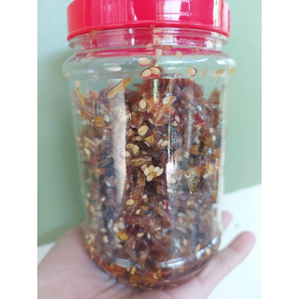 Cá cơm rim mè/vừng - đặc sản Quảng Ngãi hũ 300g