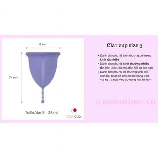Cốc nguyệt san Claricup