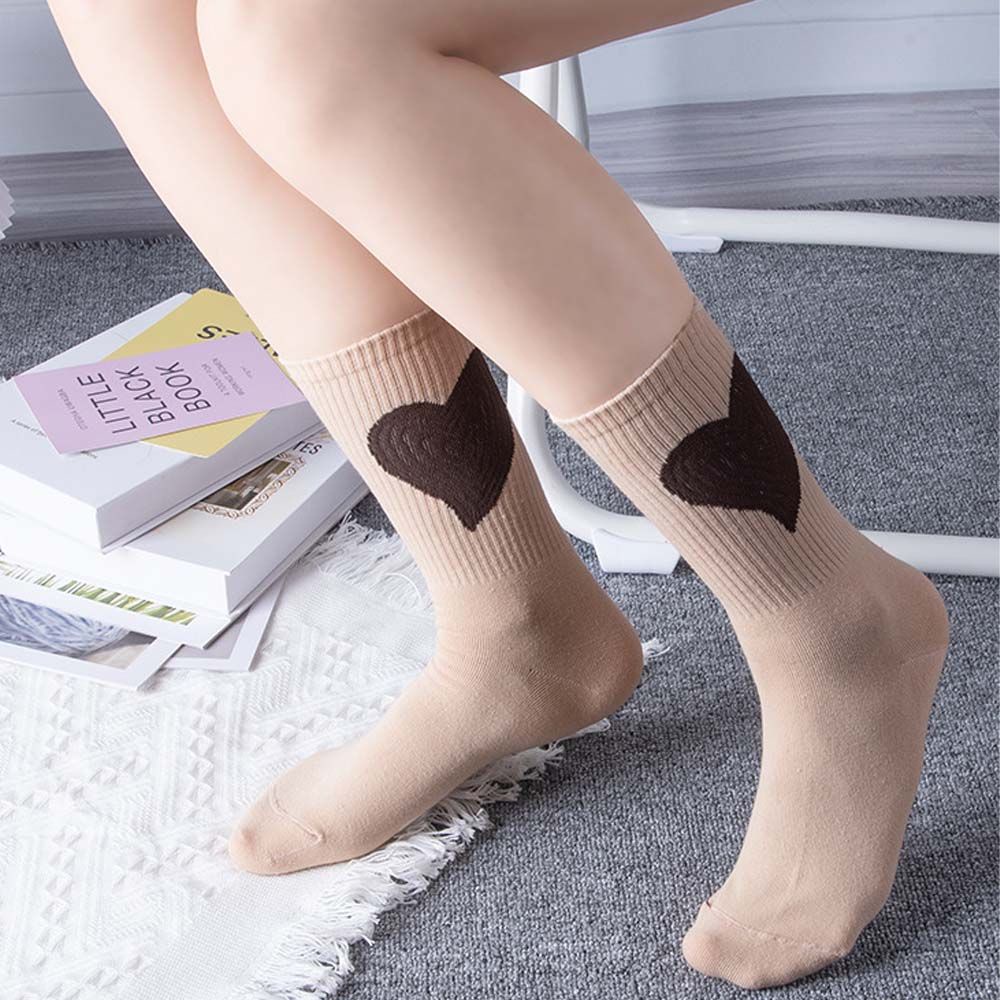 Tất dệt kim thoáng khí phong cách Nhật-Hàn dễ thương cho nữ nhiều màu sắc tùy chọn