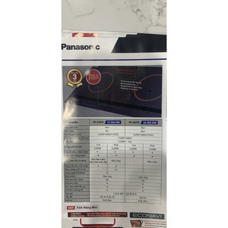 Bếp từ đôi cao cấp tiết kiệm điện  panasonic (tặng bộ nồi 3 món cao cấp ELMICH)
