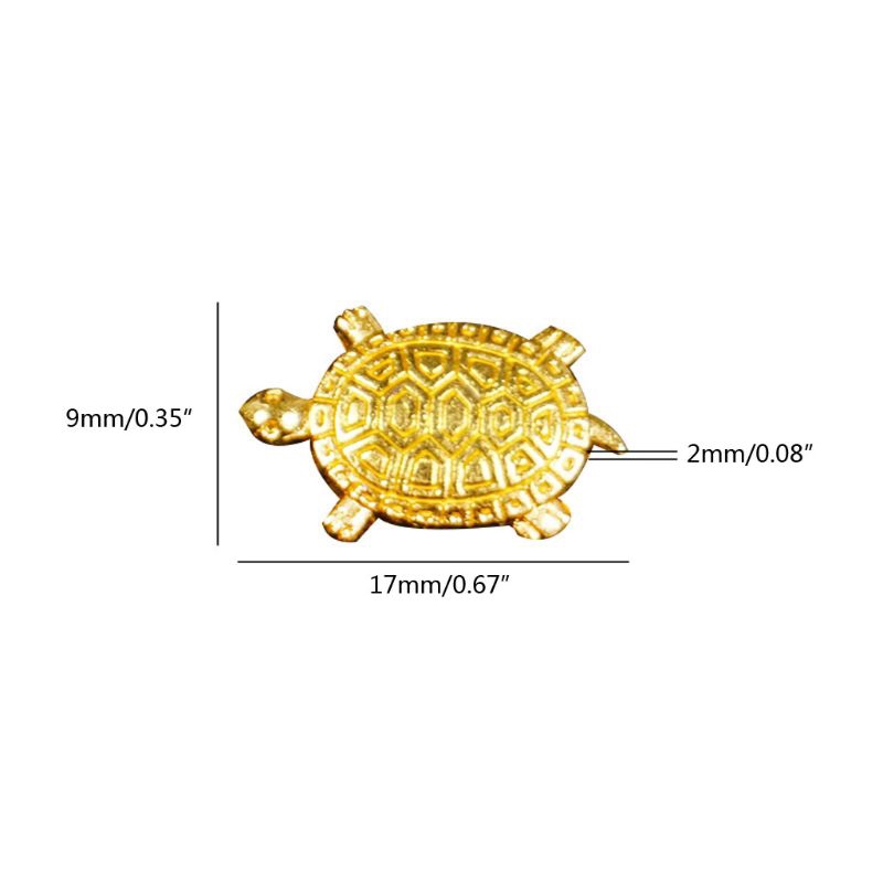 Set 10 Chú Rùa Vàng May Mắn Phong Cách Nhật Bản | BigBuy360 - bigbuy360.vn