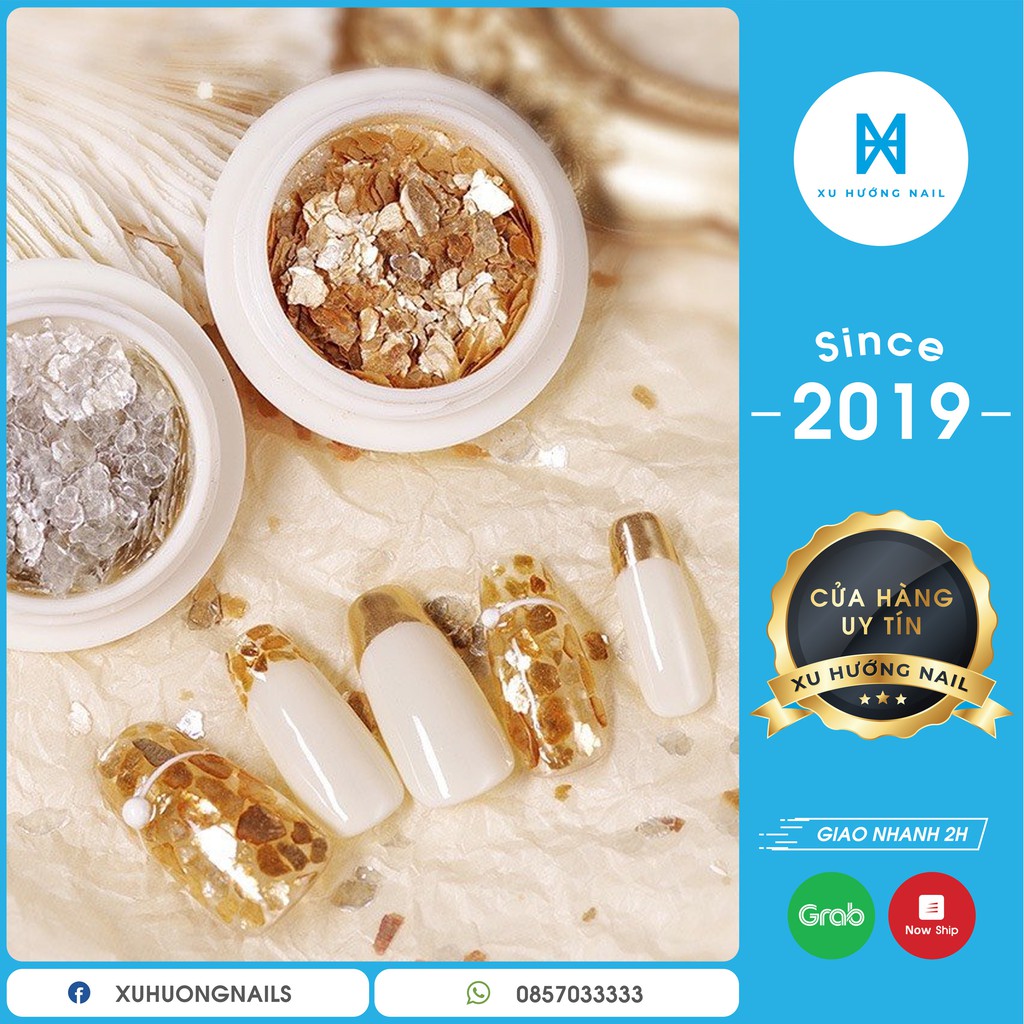 Xà cừ nhũ trang trí móng