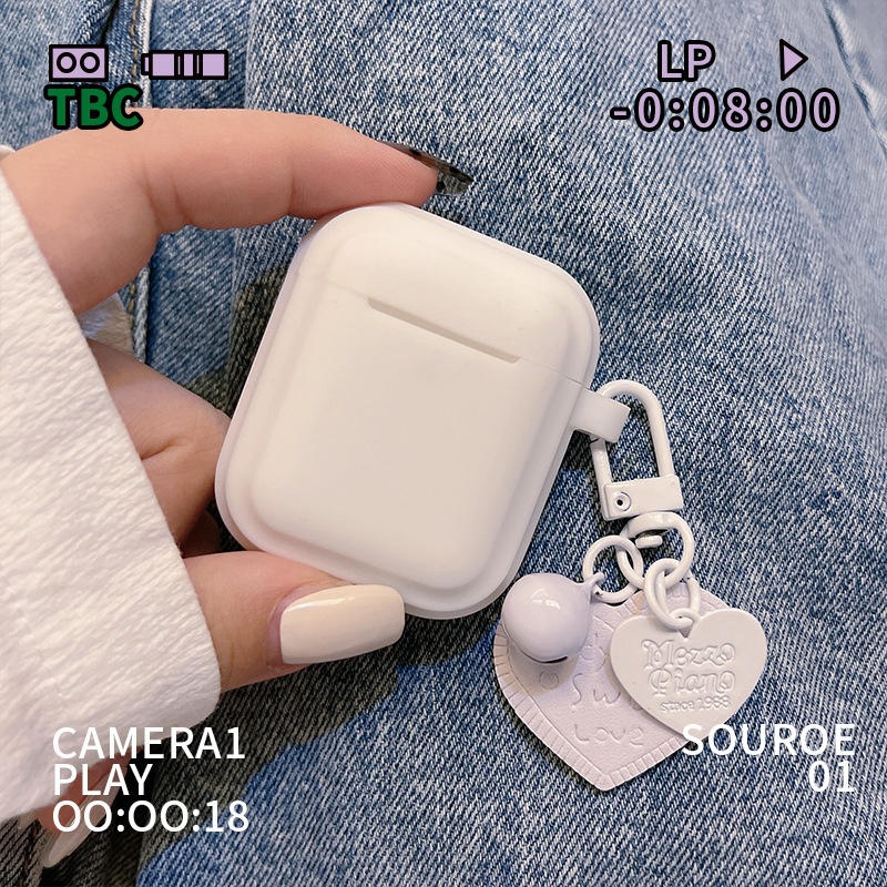 Vỏ Bảo Vệ Hộp Sạc Tai Nghe airpods Pro 3 2nd Generation Bằng Silicon Màu Trắng Sữa Dễ Thương