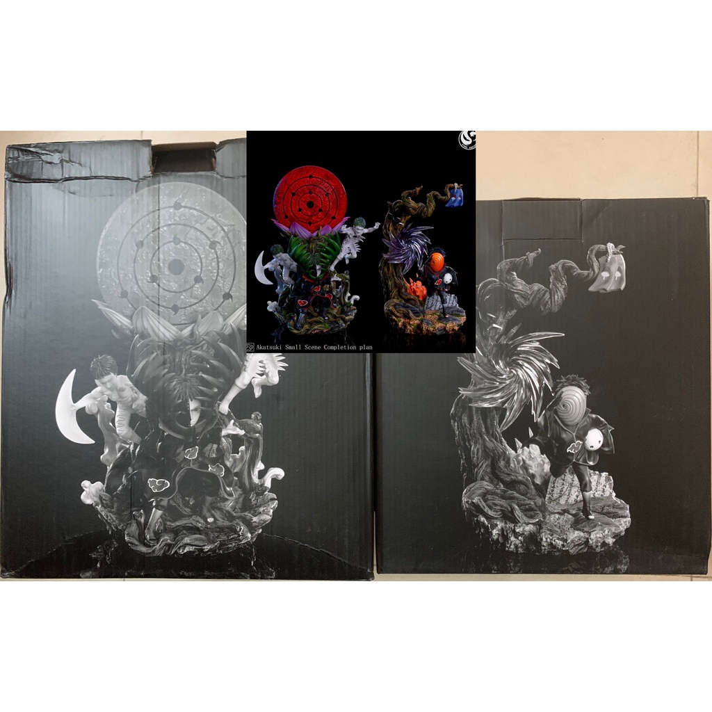 Mô hình Naruto Resin chính hãng - WCF Akatsuki Pain & Konan & Sasori & Deidara - ST Studio