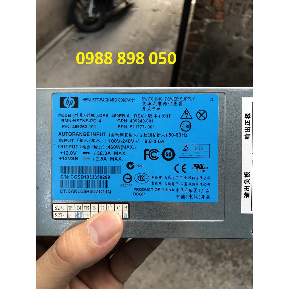 Nguồn Tổng 12v 38.3a 460w thay thế cho tổ ong 12v 10a-20a-30a