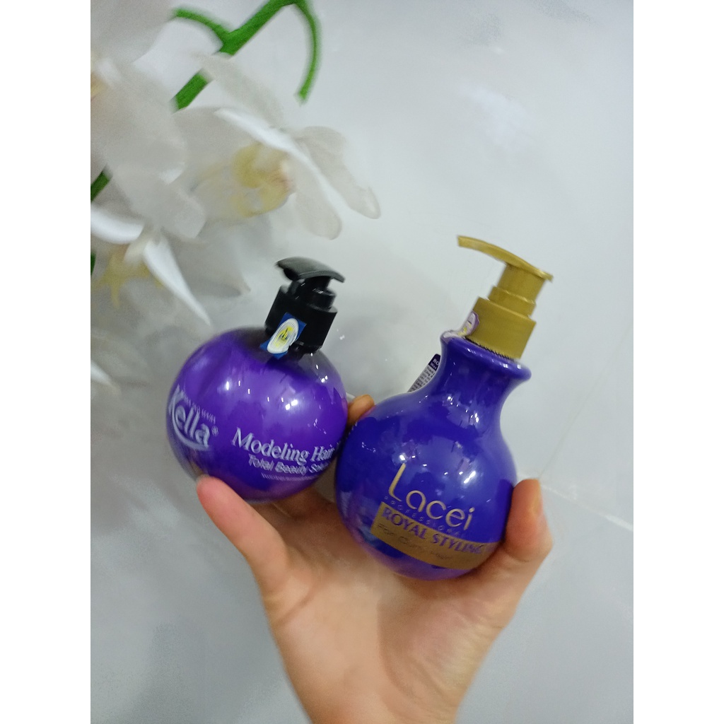 Wax tóc mềm  Kella / Lacei thể tích 250ml