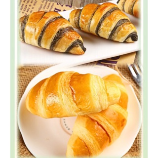 10 CHIẾC BÁNH SỪNG BÒ MÈ ĐEN HOẶC VANI