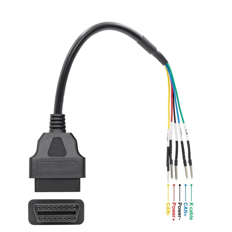 Dây Cáp Kiểm Tra Lỗi Xe 16 Pin OBD OBD2 Chuyên Dụng Cho Xe Hơi Xe Máy