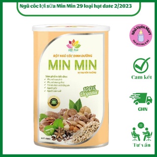 Ngũ cốc lợi sữa Min Min 29 loại hạt date 2/2023