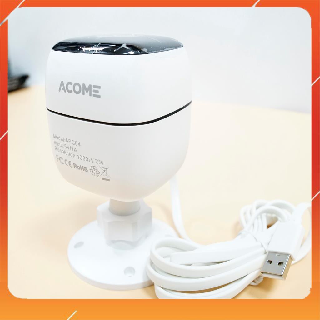 Camera WIFI thông minh ngoài trời ACOME APC04 độ phân giải full HD 1080P