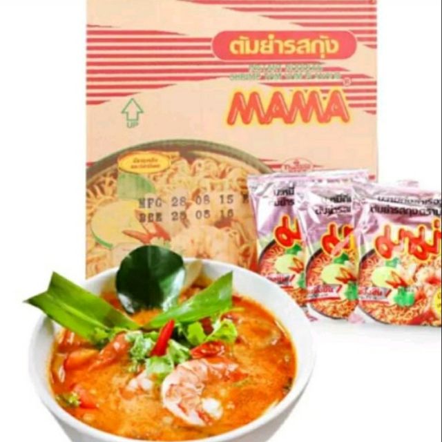 Mì ăn liền MAMA chua cay thái lan thùng 30gói | BigBuy360 - bigbuy360.vn