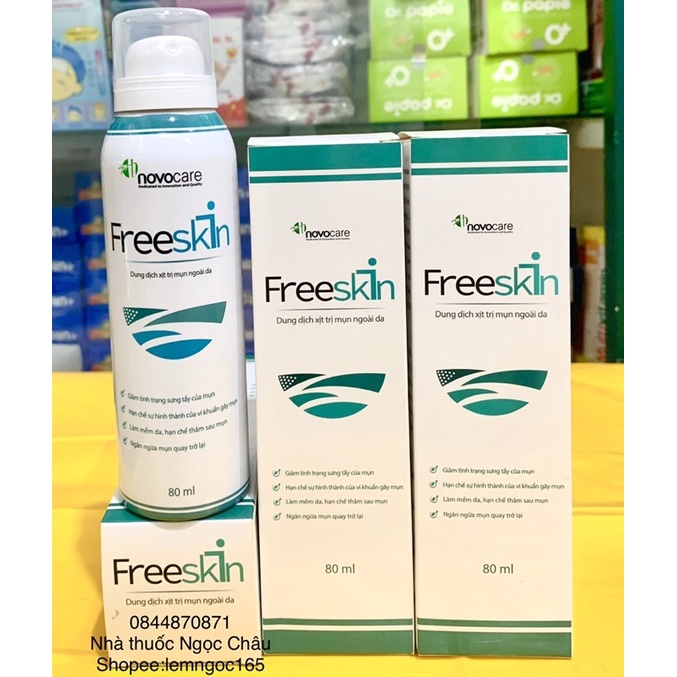 ✅Chính hãng ✅Xịt mụn lưng Freeskin | BigBuy360 - bigbuy360.vn