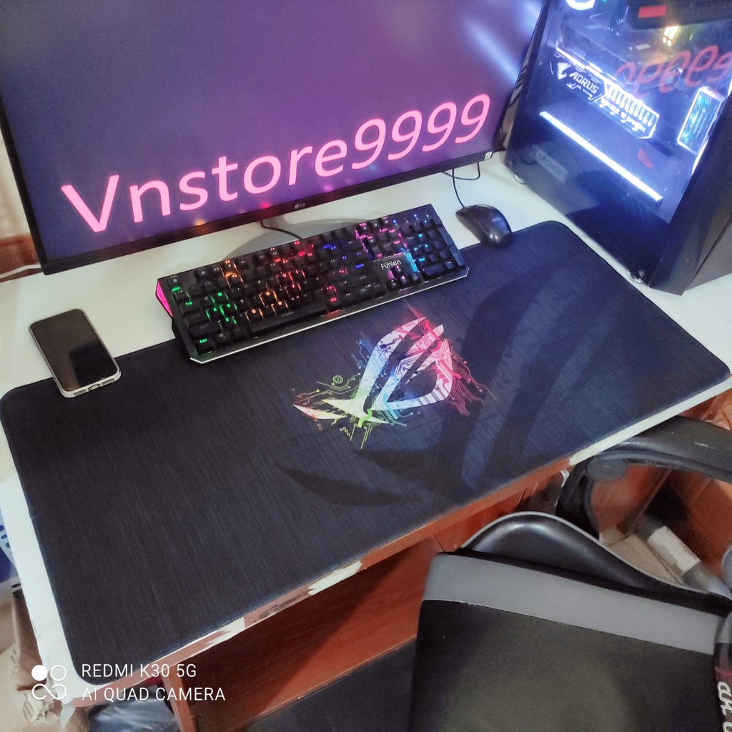 Pad chuột cỡ lớn 50 mẫu 90x40 80x30 lót chuột anime siêu bền, giặt thoải mái dùng trong văn phòng, chơi game mã XA6