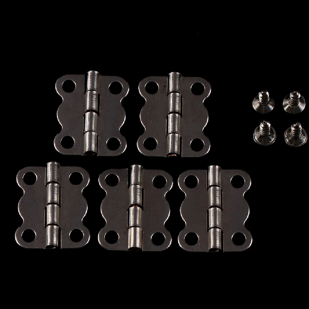 Set 20 bản lề cỡ 16*14mm gắn tủ đồ/hộp đựng đồ trang sức/đồ nội thất